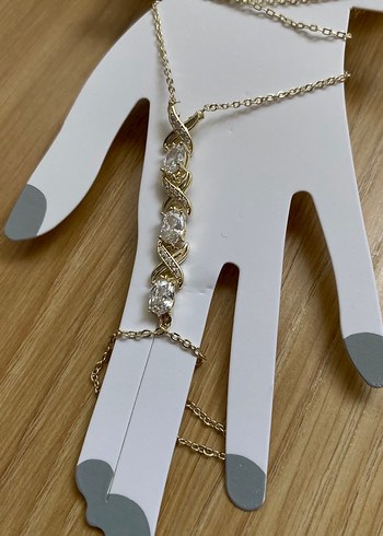 Zincir Detaylı Bohem Kadın El Zinciri - Görsel 3