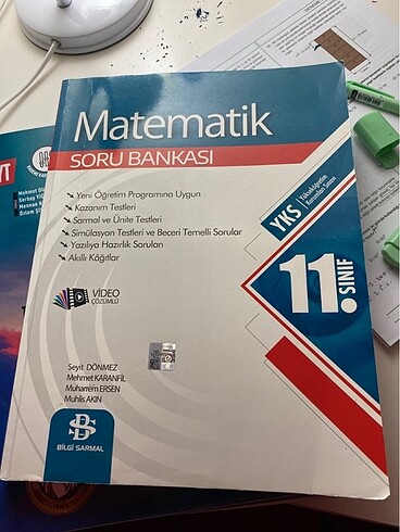 Bilgi sarmal 11.sınıf matematik