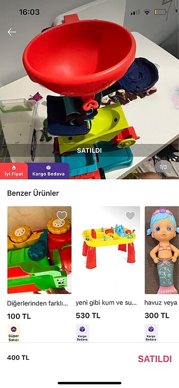  Beden Renk Btoys kum oyuncağı