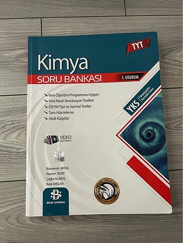 Tyt kimya bilgi sarmal yayınları soru bankası