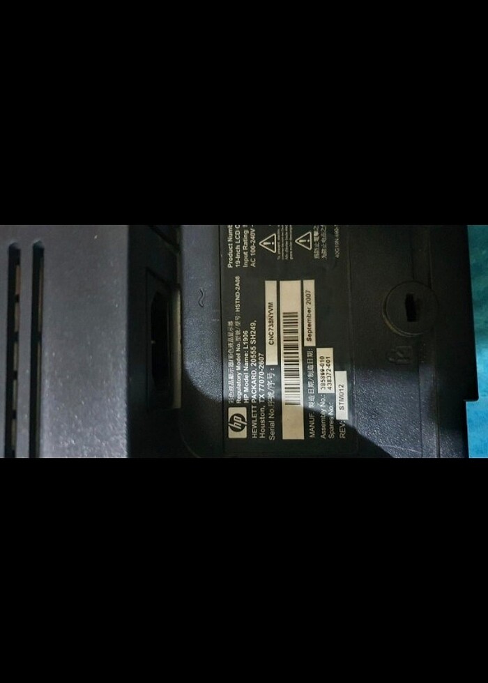 HP L1906 19" inç monitör - Görsel 3