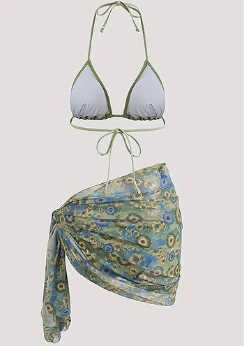 Diğer 3 parçalı bikini takımı matcha