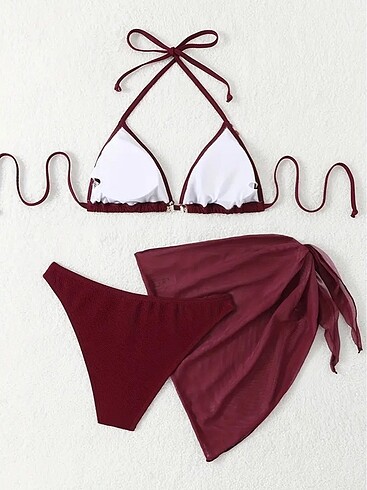 Diğer 3 parça bohem bikini takım