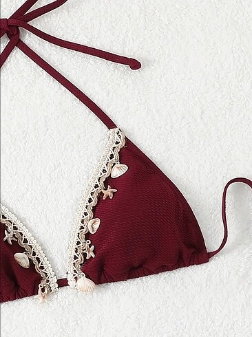 m Beden 3 parça bohem bikini takım