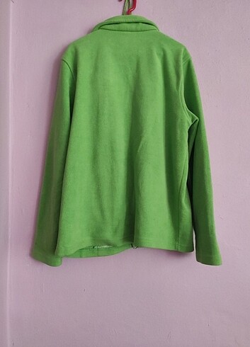 xl Beden yeşil Renk Polar ceket