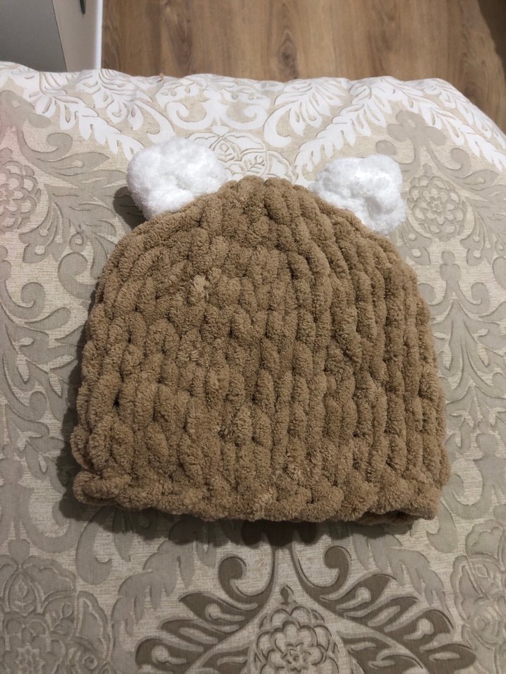 Puffy El Örgüsü Bebek Ve Çocuk Beresi - Görsel 5