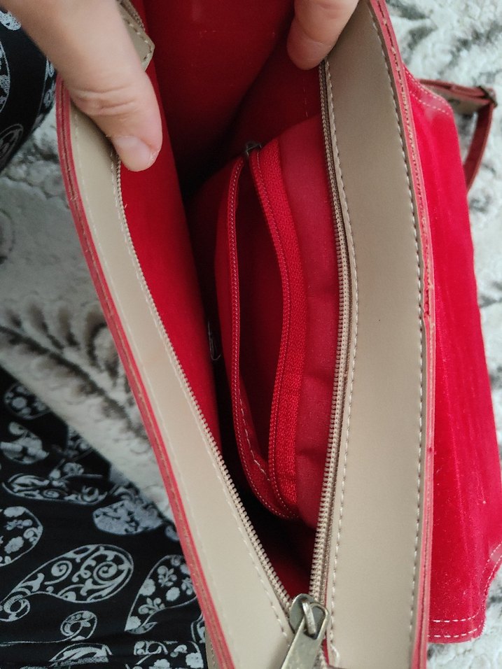 Mango Beyaz Deri Kadın Omuz Çantası - Görsel 5