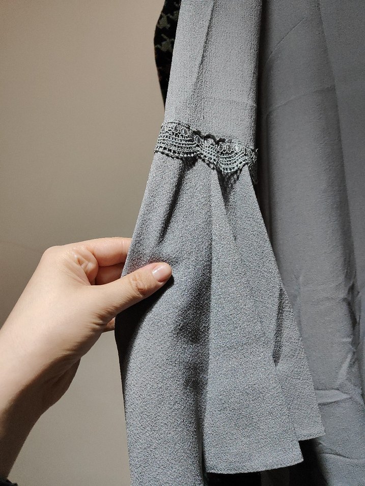 KASİRGA, GRİ SALAŞ KOLLARİ BOL TUNİK - Görsel 4