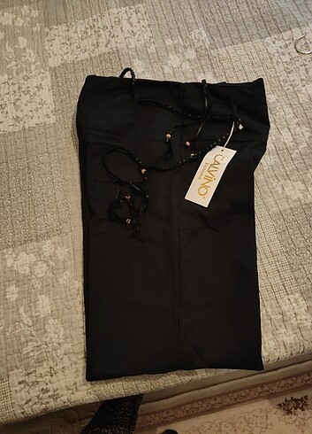 CALVİNO İKİLİ KEMERLİ TAM İSPANYOL PAÇA PANTOLON - Görsel 5