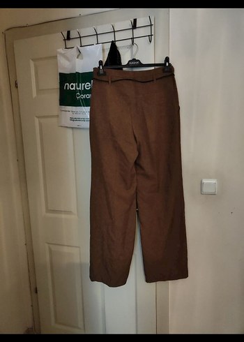 CALVİNO İKİLİ KEMERLİ TAM İSPANYOL PAÇA PANTOLON - Görsel 7