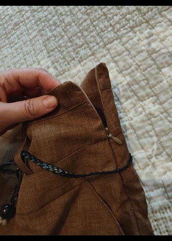 CALVİNO İKİLİ KEMERLİ TAM İSPANYOL PAÇA PANTOLON - Görsel 8