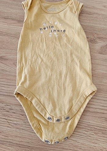 Erkek Bebek Pamuklu Askısız Body Seti - Görsel 3