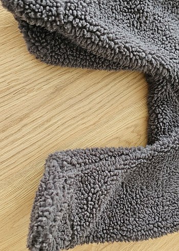 Gri Erkek Bebek Peluş Tulum - Görsel 6