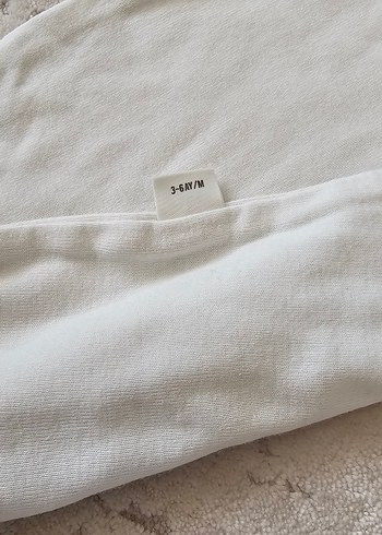 Beyaz Kolsuz Bebek Body - Görsel 2