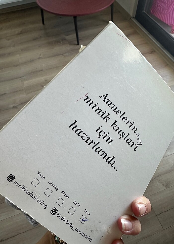 Bebek taşıma şalı - Görsel 3