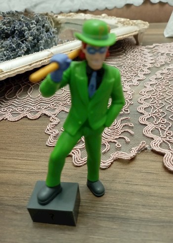 Beden Yeşil Renkli Joker ve Riddler Figürleri
