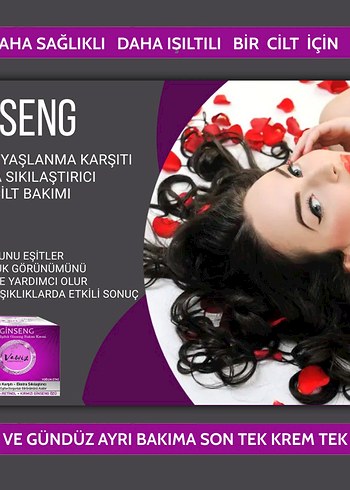 Ginseng Yoğun Kırışıklık Karşıtı Bakım Kremi - Görsel 3