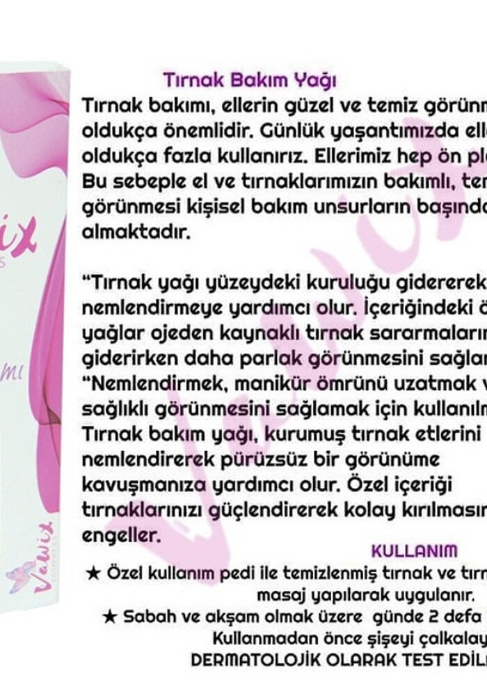 Tırnak yağı  - Görsel 2