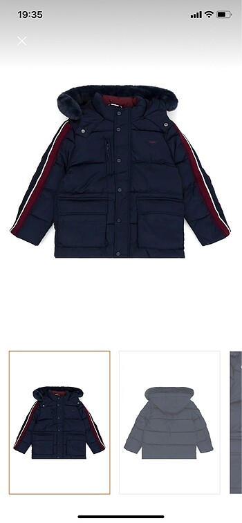 U.S.POLO erkek çocuk 10/11 yaş mont