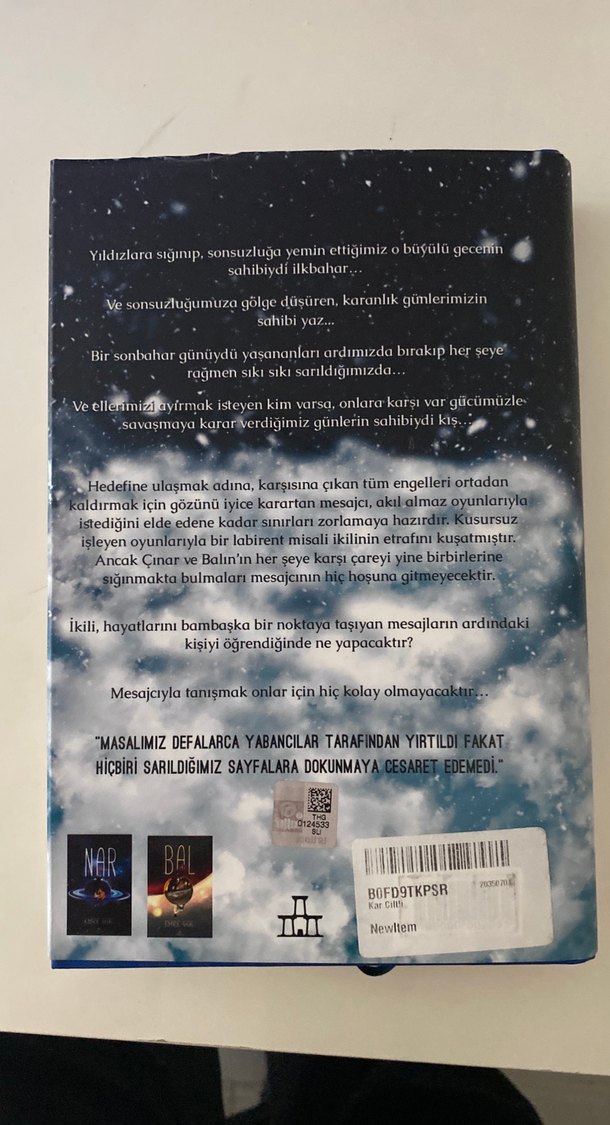 Kar - Emre Gül Romanı - Görsel 3