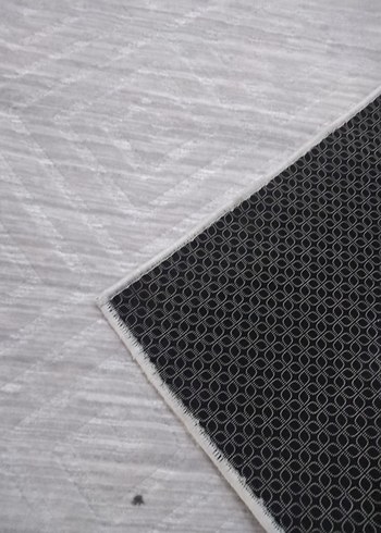 Gri Modern Düz Halı hic kullanilmadi temiz yeni - Görsel 4