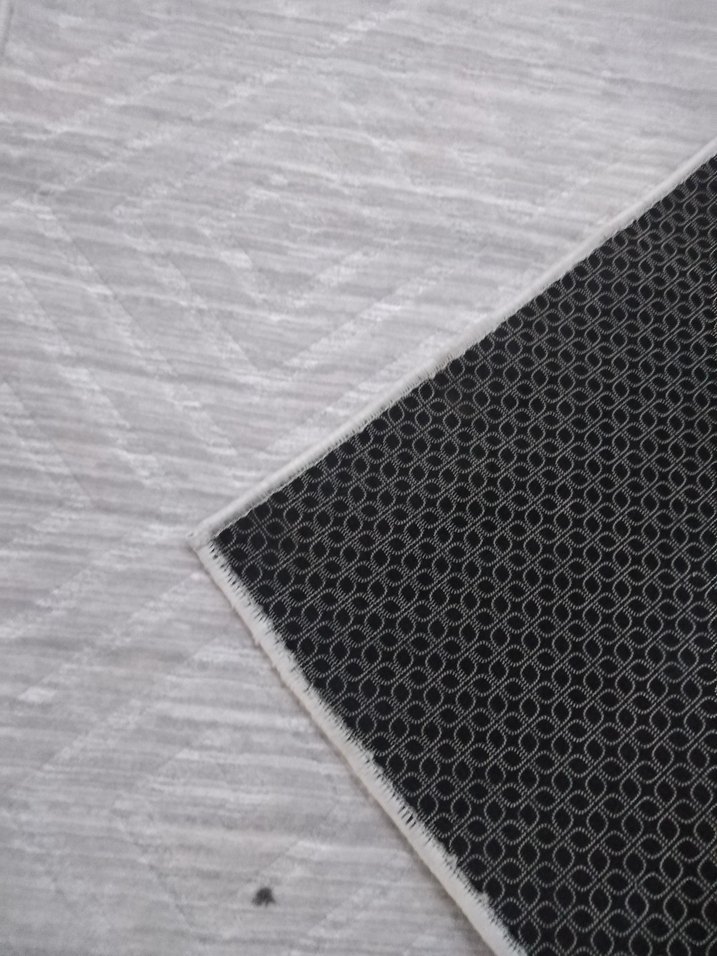 Gri Modern Düz Halı hic kullanilmadi temiz yeni - Görsel 4