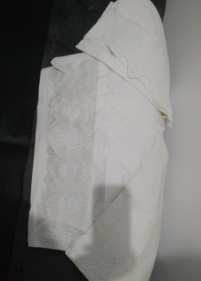 El yapımı çeyizlik karyola takımı - Görsel 4