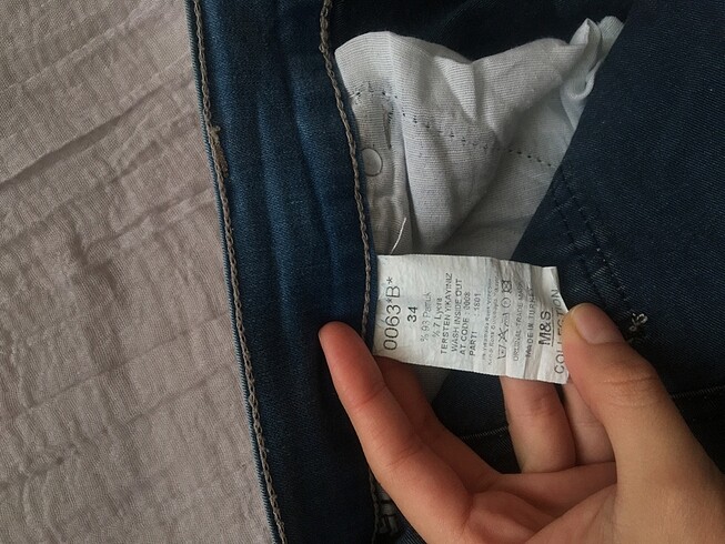 34 Beden Kot pantolon