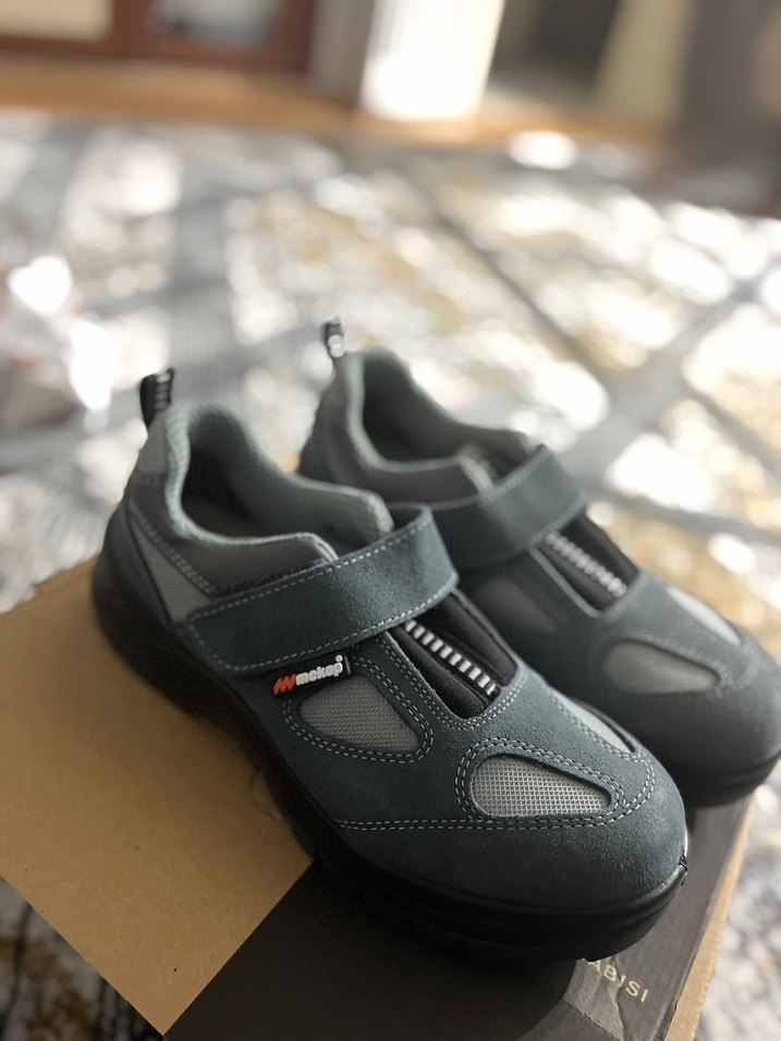 Gri Yılan Desenli Erkek Outdoor Ayakkabı - Görsel 4