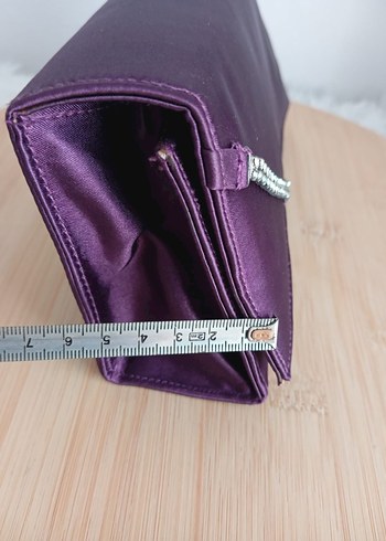Parlak Mor Kadın Portföy Çanta - Görsel 2