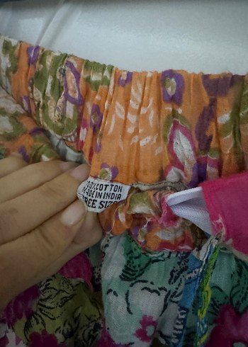 universal Beden çeşitli Renk Renkli Pilili Bohem Uzun Etek kırkyama