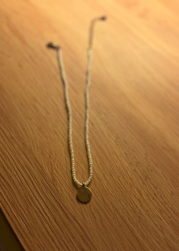Diğer Siyah Boncuklu Minimalist Bohem Kadın Kolye