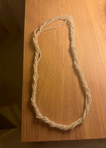 Beden Siyah Boncuklu Minimalist Bohem Kadın Kolye