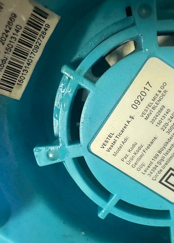 Vestel My Go Turkuaz Blender - Görsel 5