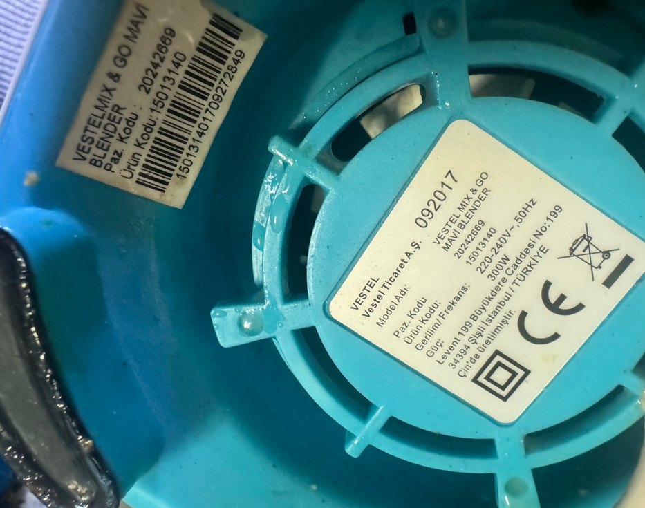 Vestel My Go Turkuaz Blender - Görsel 5