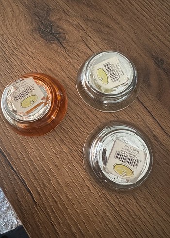 Renkli Kenarlı Cam mumluk Seti - Görsel 2