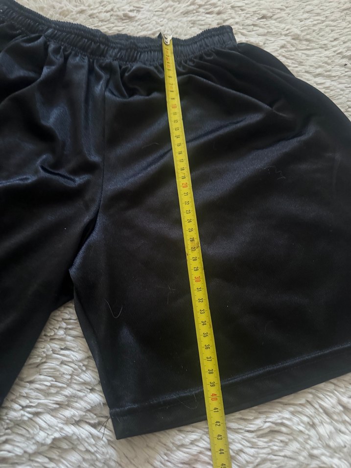 Siyah Mini Kadın Şort basket bol - Görsel 5