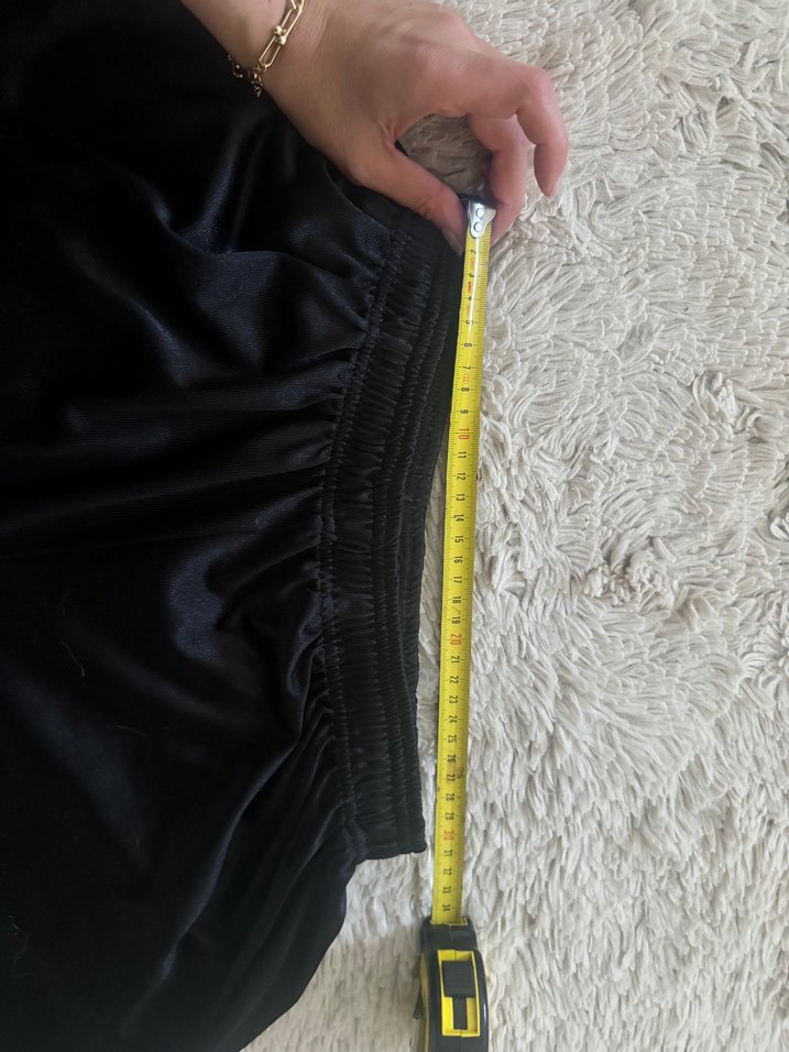 Siyah Mini Kadın Şort basket bol - Görsel 4