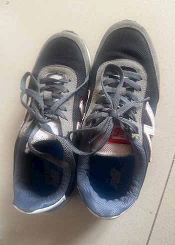 New Balance 410 Gri Süet/Örgü Spor Ayakkabı - Görsel 5