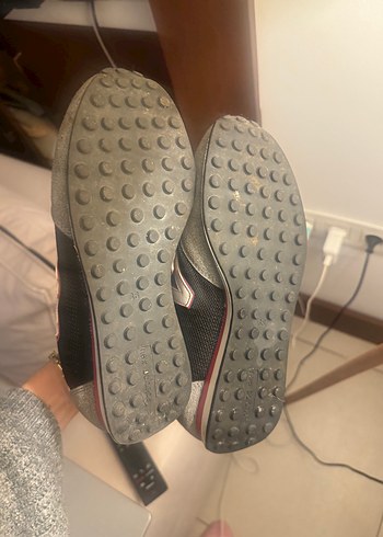 New Balance 410 Gri Süet/Örgü Spor Ayakkabı - Görsel 7