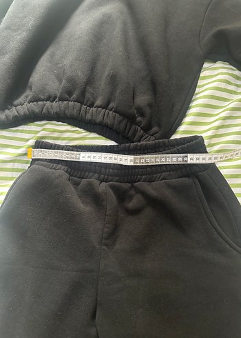 Kadın siyah Rahat Eşofman Takımı - Görsel 6