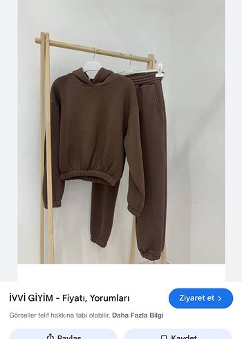 Kadın siyah Rahat Eşofman Takımı - Görsel 2