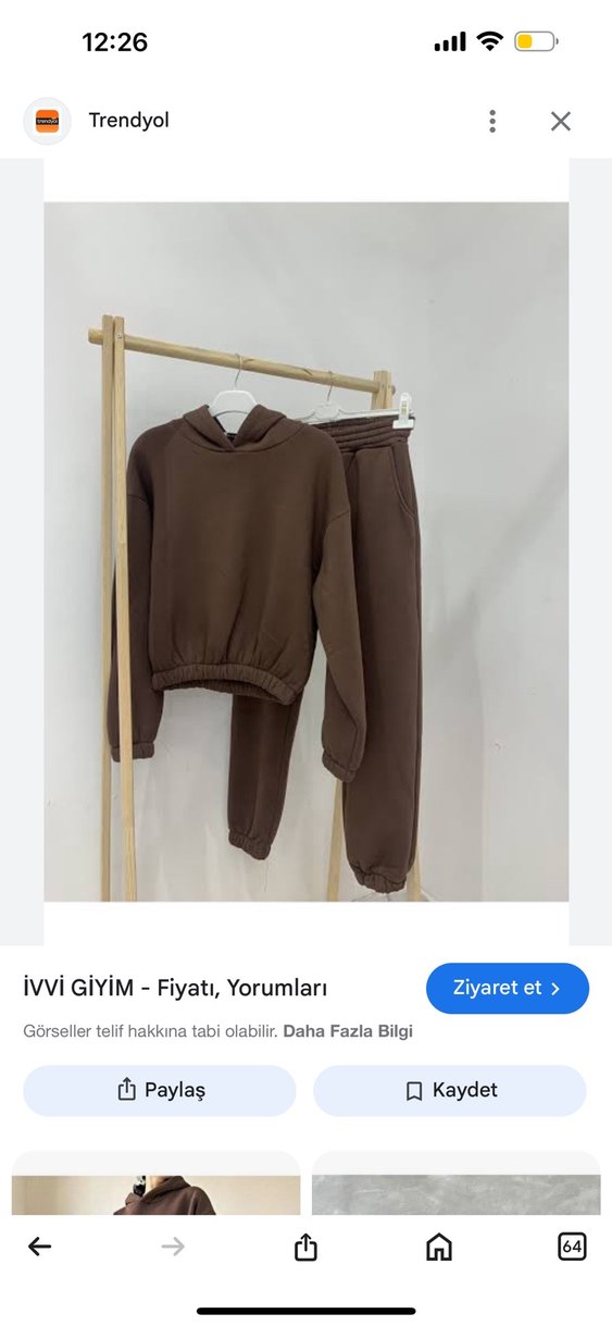 Kadın siyah  Rahat Eşofman Takımı - Görsel 2