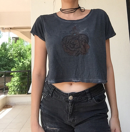 Review marka crop tişört 