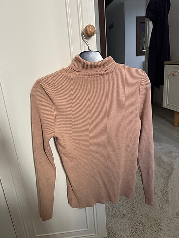 Marks & Spencer M&S vizkoz fitilli boğazlı balıkçı yaka triko kazak