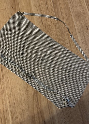 Gri Zincir Detaylı Kadın bluz - Görsel 2