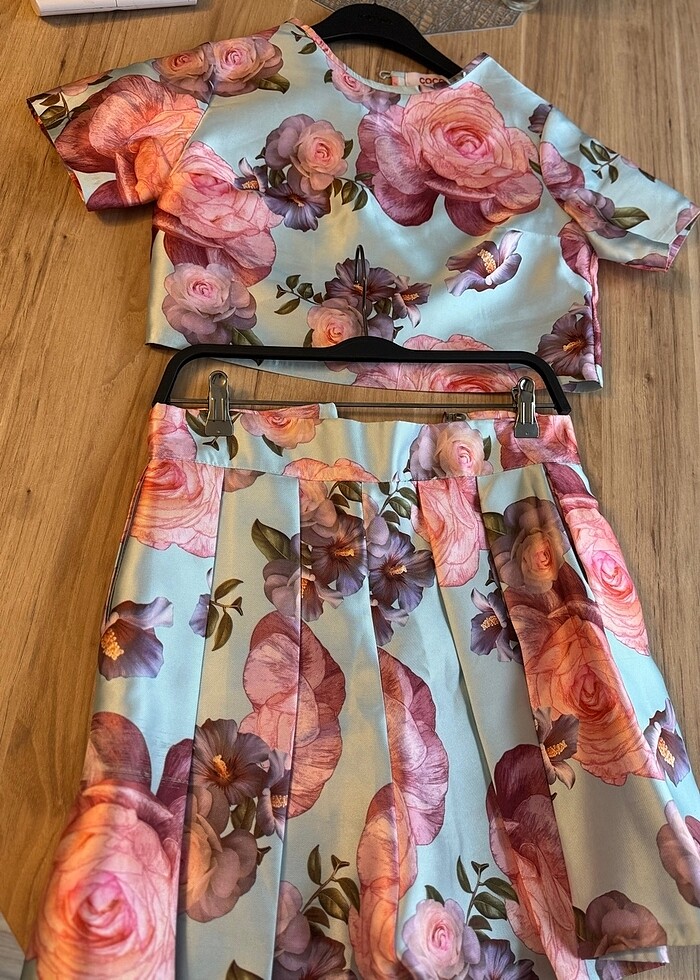 Coco baku markasi sort ikili takim xs s beden coco baku yazarak - Görsel 4