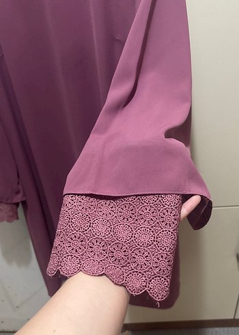 Mürdüm Uzun Kollu Salaş Tunik - Görsel 2