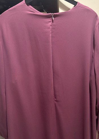 Mürdüm Uzun Kollu Salaş Tunik - Görsel 4