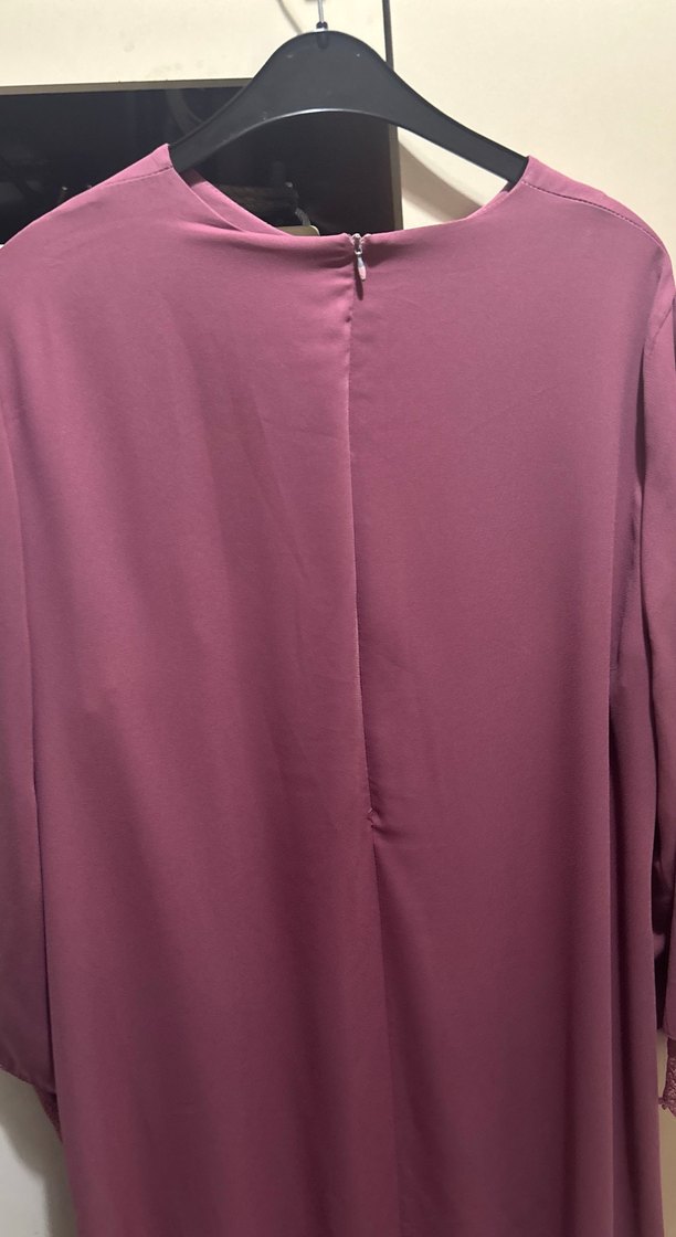 Mürdüm Uzun Kollu Salaş Tunik - Görsel 4